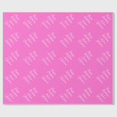 Glossartentopapier Geschenkpapier (Flach)