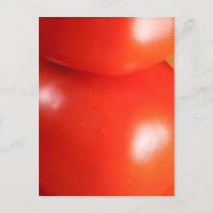 Glossenstapel Frische Rote Tomaten Postkarte