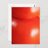 Glossenstapel Frische Rote Tomaten Postkarte (Vorne/Hinten)