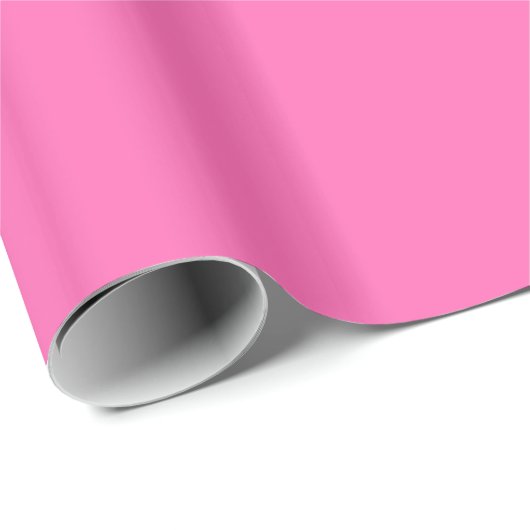 Glossgrün-rosa Wrapping Paper Geschenkpapier (Rolleneckpunkt)
