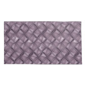 Glossleder Textur Kissenbezug (Rückseite-Links)