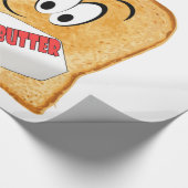 Glossopapier, Bakery Toast Butter Geschenkpapier (Ecke)