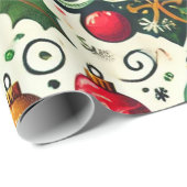 Glossopapier Geschenkpapier (Rolleneckpunkt)