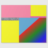 Glossopapier Geschenkpapier (Flach)