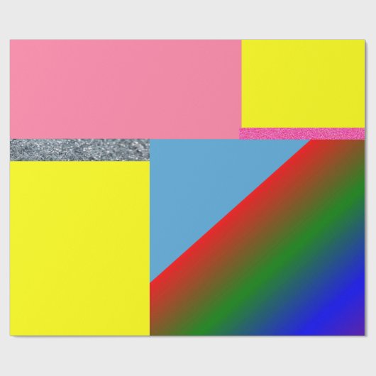 Glossopapier Geschenkpapier (Flach)