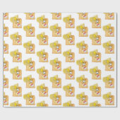 Glossopapier, Toastbutter Geschenkpapier (Flach)