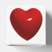 Glossrotes Herz Geschenkschachtel (Oben)