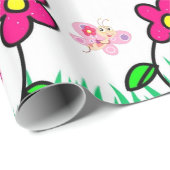 Glosswackelpapier, Vintage Katze Geschenkpapier (Rolleneckpunkt)