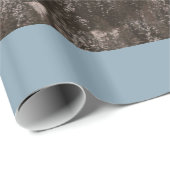 Glosswrapping Paper, 30" x 6' mit Berg Geschenkpapier (Rolleneckpunkt)