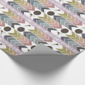 Glosswrapping Paper Abstrakt Geschenkpapier (Ecke)
