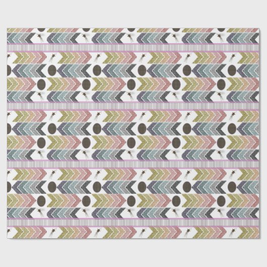 Glosswrapping Paper Abstrakt Geschenkpapier (Flach)