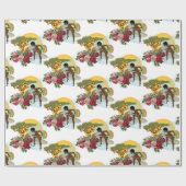 Glosswrapping Paper, African Women Geschenkpapier (Flach)