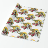 Glosswrapping Paper, African Women Geschenkpapier (Ungerollt)