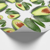 Glosswrapping Paper Avocados Geschenkpapier (Ecke)