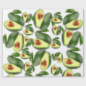 Glosswrapping Paper Avocados Geschenkpapier (Flach)