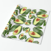 Glosswrapping Paper Avocados Geschenkpapier (Ungerollt)