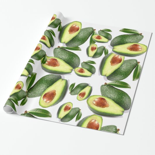 Glosswrapping Paper Avocados Geschenkpapier (Ungerollt)