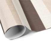 Glosswrapping Paper Brown Beige White Geschenkpapier (Rolleneckpunkt)