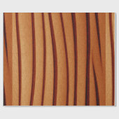 Glosswrapping Paper Burnt rustikal Orange Geschenkpapier (Flach)