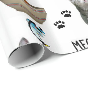 Glosswrapping Paper Cat Kitten Meow Geschenkpapier