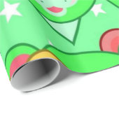 Glosswrapping Paper Colorful Teddy Bär Geschenkpapier (Rolleneckpunkt)