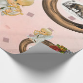 Glosswrapping Paper Elephant Angel Geschenkpapier (Ecke)