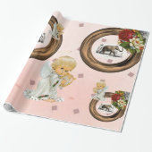 Glosswrapping Paper Elephant Angel Geschenkpapier (Ungerollt)