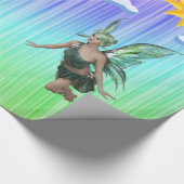 Glosswrapping Paper Fairy Rainbow Geschenkpapier (Ecke)
