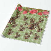 Glosswrapping Paper Floral Geschenkpapier (Ungerollt)