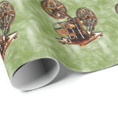 Glosswrapping Paper Floral Geschenkpapier (Rolleneckpunkt)