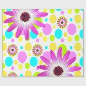 Glosswrapping Paper Floral Geschenkpapier (Flach)