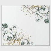 Glosswrapping Paper Floral Geschenkpapier (Flach)