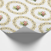 Glosswrapping Paper Floral Geschenkpapier (Ecke)