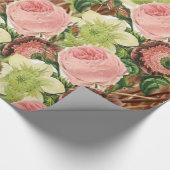Glosswrapping Paper Floral Geschenkpapier (Ecke)