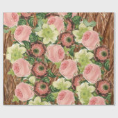 Glosswrapping Paper Floral Geschenkpapier (Flach)