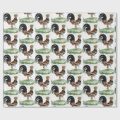 Glosswrapping Paper French Bird Geschenkpapier (Flach)