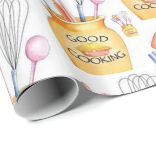 Glosswrapping Paper Good Cooking Geschenkpapier