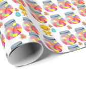Glosswrapping Paper Jellybohne Geschenkpapier (Rolleneckpunkt)