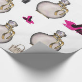 Glosswrapping Paper Parfüm Geschenkpapier (Ecke)