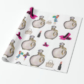 Glosswrapping Paper Parfüm Geschenkpapier (Ungerollt)