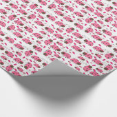 Glosswrapping Paper Pink Ladybug Geschenkpapier (Ecke)