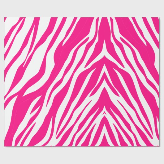 Glosswrapping Paper Pink Leopard Geschenkpapier (Flach)