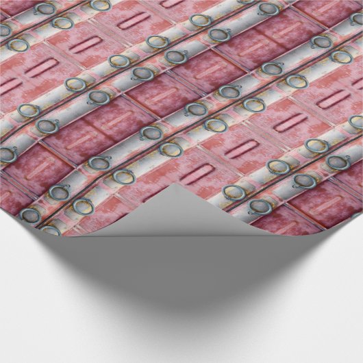 Glosswrapping Paper Pink Locks Geschenkpapier (Ecke)