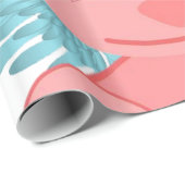 Glosswrapping Paper, Rainbow Rabbit Sun Geschenkpapier (Rolleneckpunkt)