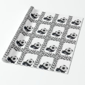 Glosswrapping Paper Soccer Ball Geschenkpapier (Ungerollt)