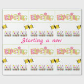 Glosswrapping Paper Spring Geschenkpapier (Flach)