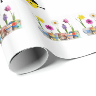 Glosswrapping Paper Spring Geschenkpapier