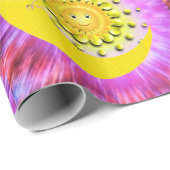 Glosswrapping Paper, Sun Moon Geschenkpapier (Rolleneckpunkt)