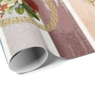 Glosswrapping Paper Viktorianisch floral Geschenkpapier