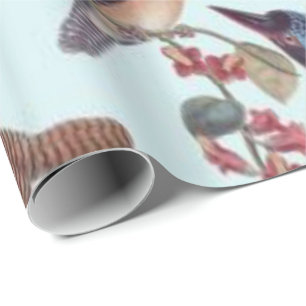 Glosswrapping Paper Vintag Bird Geschenkpapier